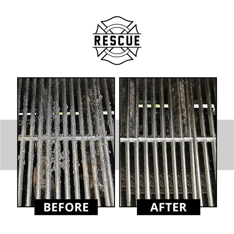 Grill Rescue BBQ Replaceable Scraper Cleaning Head  Bristle Free - Durable and Unique Scraper Tools for Cast Iron or Stainless-Steel Grates  Barbecue Cleaner (Non Scraper Brush) - Image 4